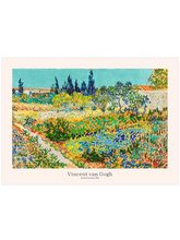 Van Gogh Garden at Arles - Art Print